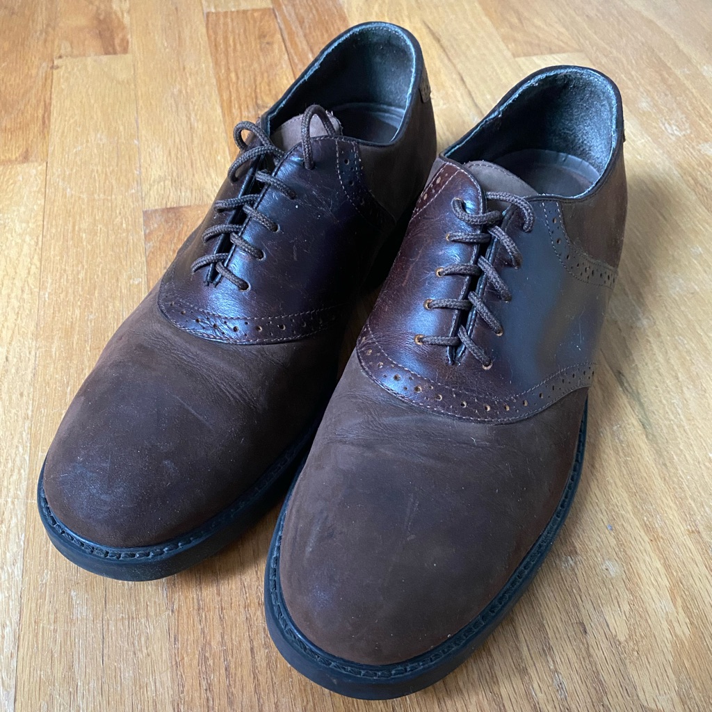Nunn Bush Saddle Shoes, Size 11.5